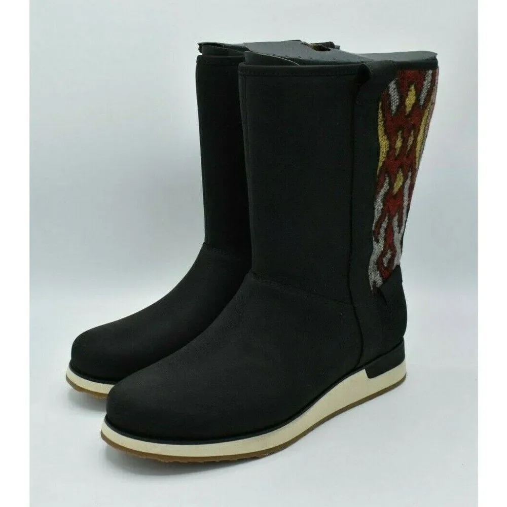 Merrell Womens Size 8 M Roam Pull‎ On Waterproof Black Boots NO ORIG BOX